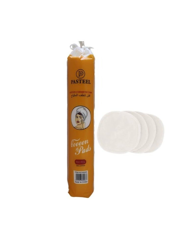 PASTEEL Pastel Cotton Round Makeup Cleansing Wipes 150 Count