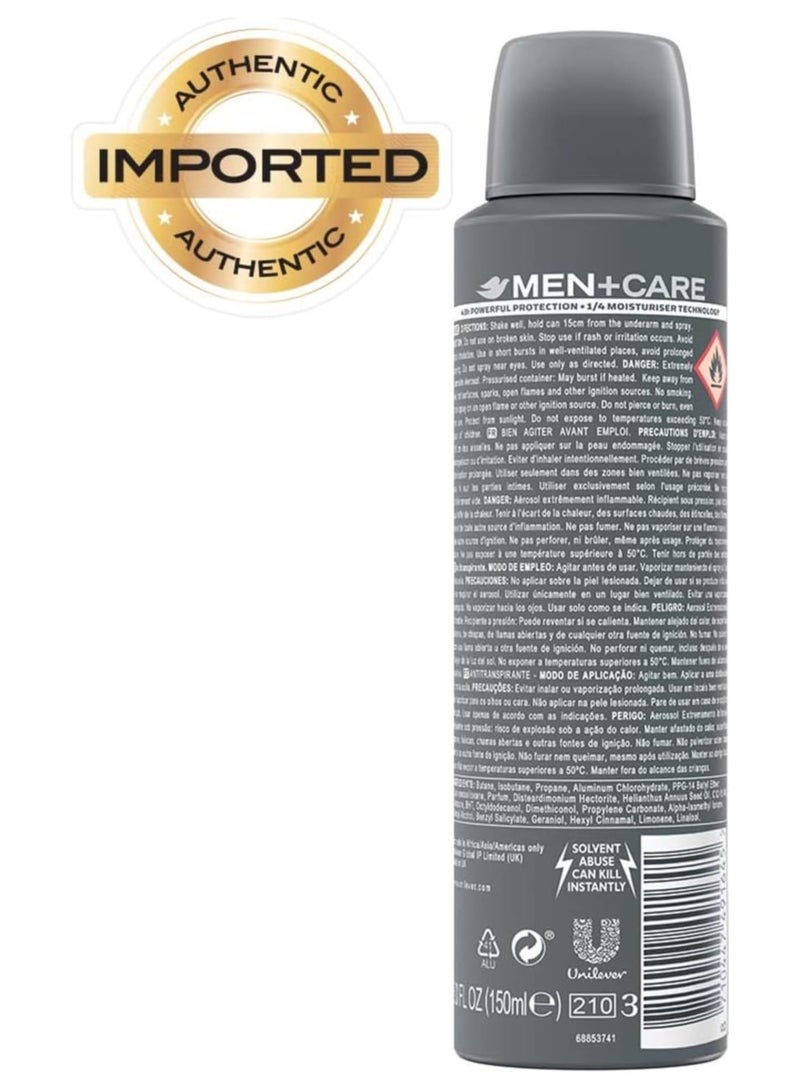 دوف بخاخ مزيل العرق للرجال بلس كير سبورت أكتيف آند فريش 150 مل (عبوة من 6 قطع) - Image 4