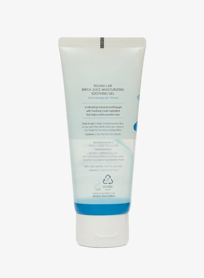 Round Lab  BIRCH JUICE MOISTURIZING SOOTHING GEL 150ml  | Best Price UAE
