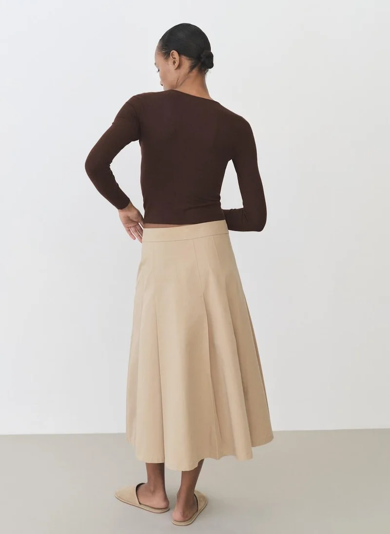 MANGO Rira Fine-Knit Fitted Sweater