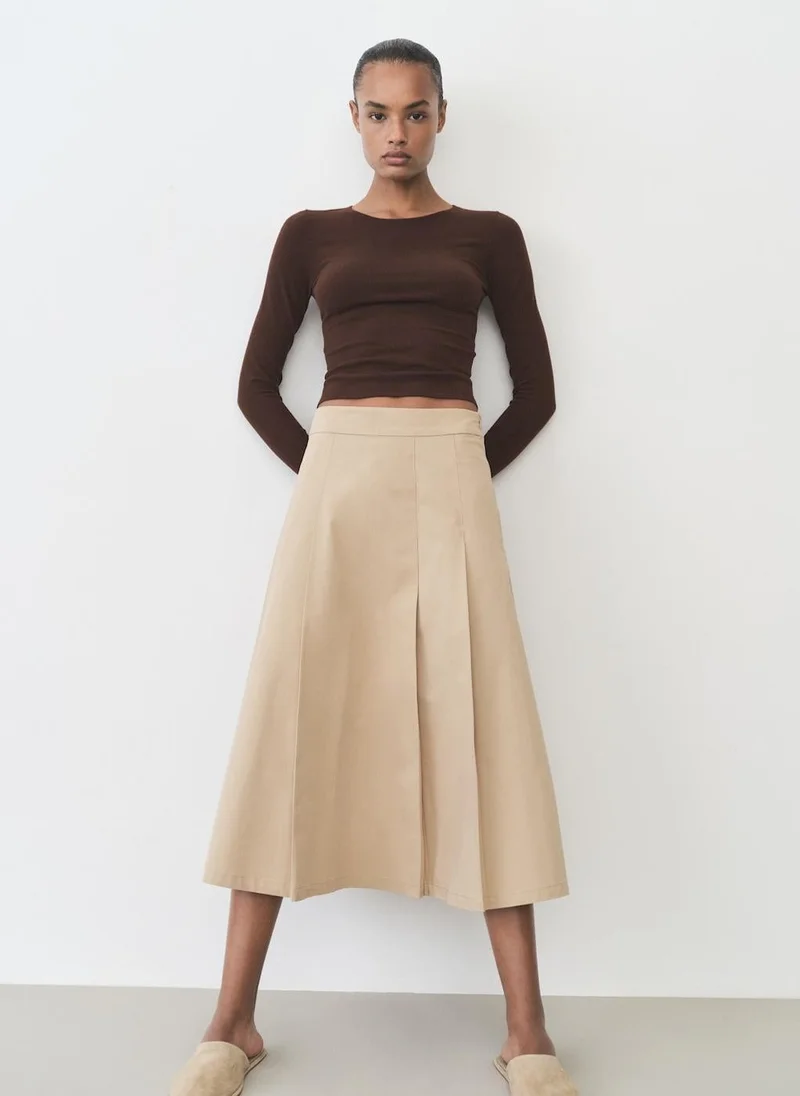 Mango  Rira Fine-Knit Fitted Sweater for Women | Best Price UAE