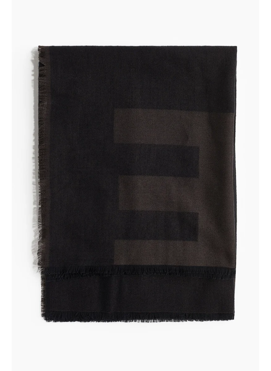 اتش اند ام Jacquard-Weave Scarf