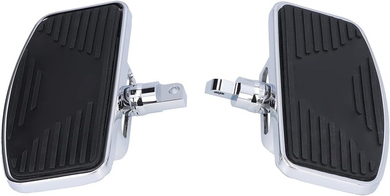 Wide Rear Floorboard, Adjustable Passenger Footrest with Mounting Accessories, for FXS FXSB - Image 1