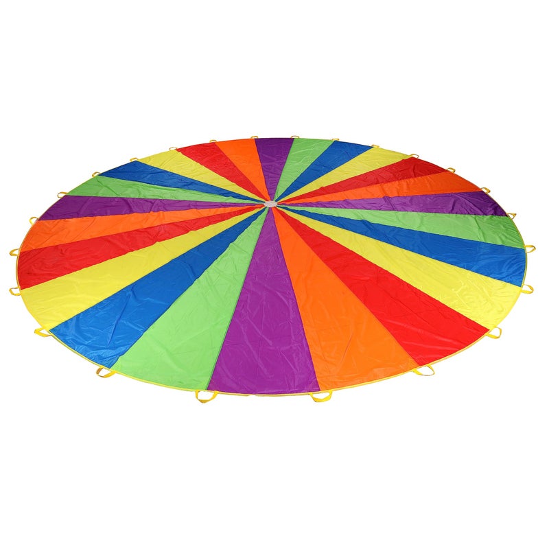 Sonyabecca Play Parachute for Kids Tent Cooperative Team Building Birthday Games Gift for Boys and Girls 20ft - Image 2