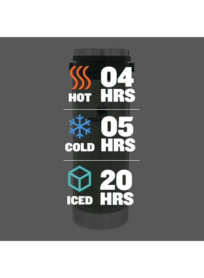 Stanley Stanley Travel Mug with Integrated French Press 16 oz | 5 Minute Brew, 4 Hours Hot,Leakproof Lid | Mesh Filter for Coffee Grounds | Insulated Stainless Steel Coffee Maker | BPA-Free | Hammertone Green  - Image 1
