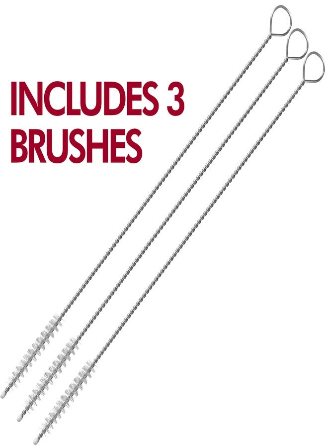 JoyServe Cereal Bowls with Straws for Kids - (Set of 6 - 20-Ounce Bowls) BPA-Free Plastic Reusable Built-In Straw Bowl for Kids, Children & Toddlers, Dishwasher and Microwave Safe, Includes 3 Cleaning Brushes - Image 3