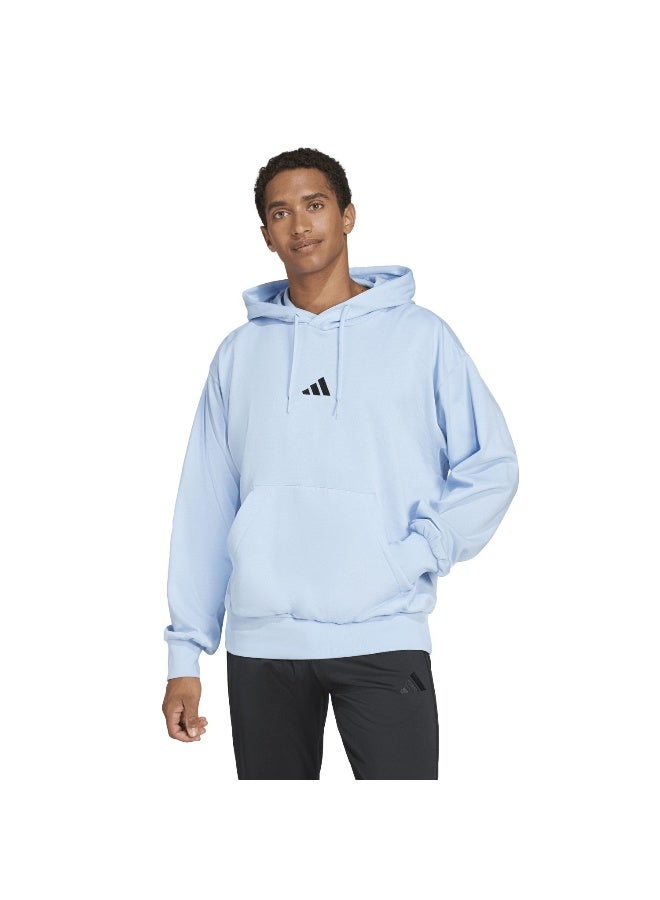 Adidas essentials feelcozy fleece men hooded sweatshirt - Image 3