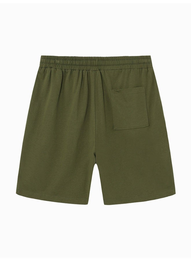 سيمير شورت بلون موحد للرجال - Image 2