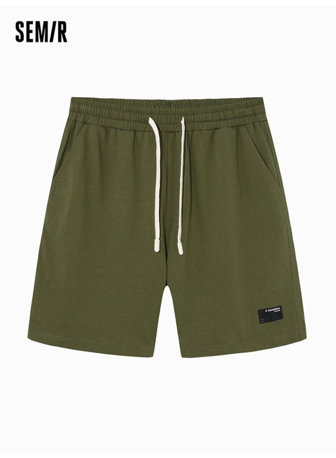 سيمير شورت بلون موحد للرجال - Image 1