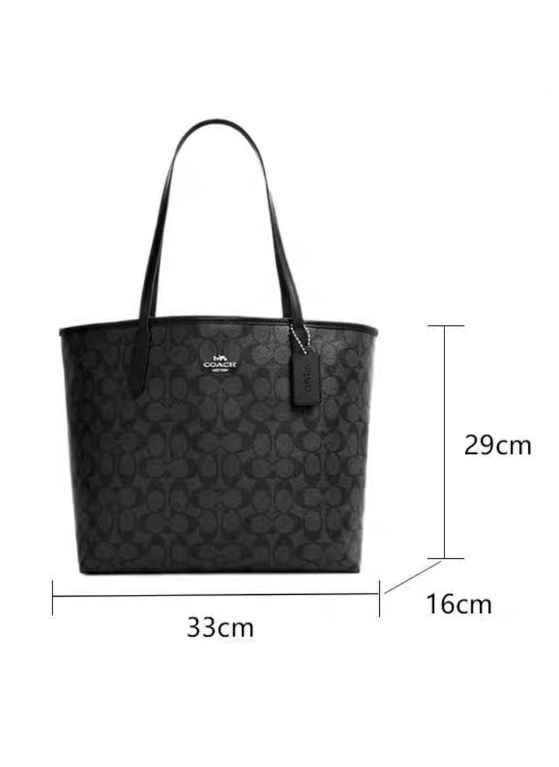 coachoutlet - COACH City Tote Bag In Signature Canvas - Image 1