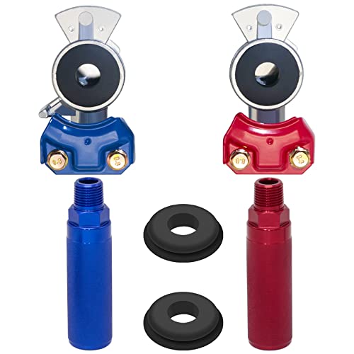 boeray Glad Hand Handles, Air Glad Hand for Semi Trucks and Trailers with Extension Handles, Tractor Glad Hand Grips with Seals for Air Hose Freightliner - Image 1