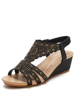 Casual Water Diamonds Wedge Heel Sandals 5CM Black - pzsku/ZB0CD86D58DBE827B3C36Z/45/_/1678514832/f624b722-fb80-4d8f-9b71-72098b346bad