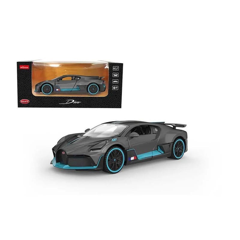Rastar - Bugatti DIVO 1:32 With Lights and Sounds - Black - 64200 - Image 1