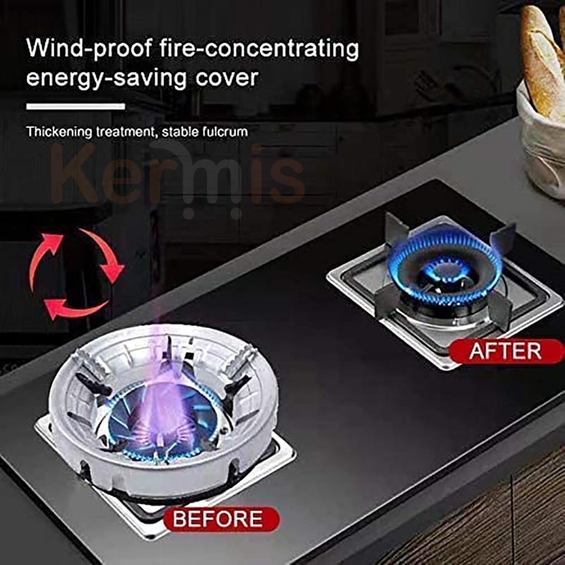 Kermis gas stove burners gas stove gas stove stand gas saver kitchen accessories items max gas savior Chula stand Stove Protector Energy saving Stand for Gas pack of 1 1 - Image 3