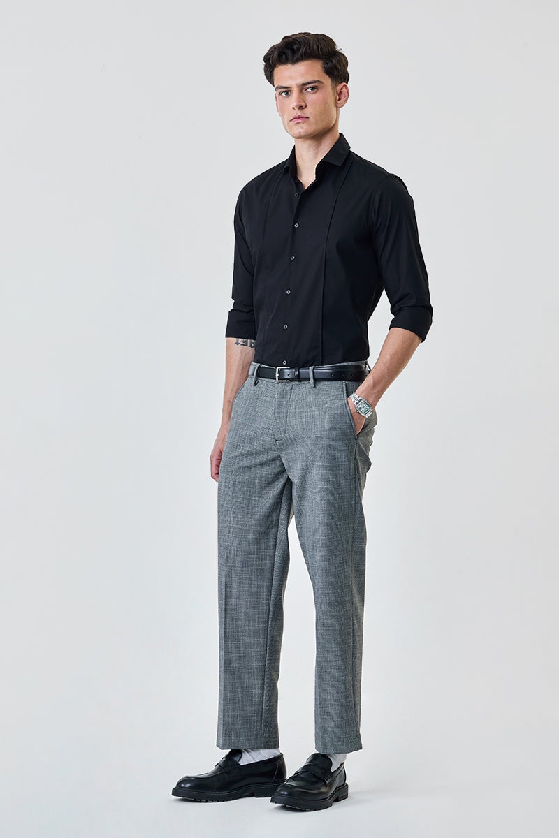 SNITCH Regular Fit Stretch Trousers - Image 5
