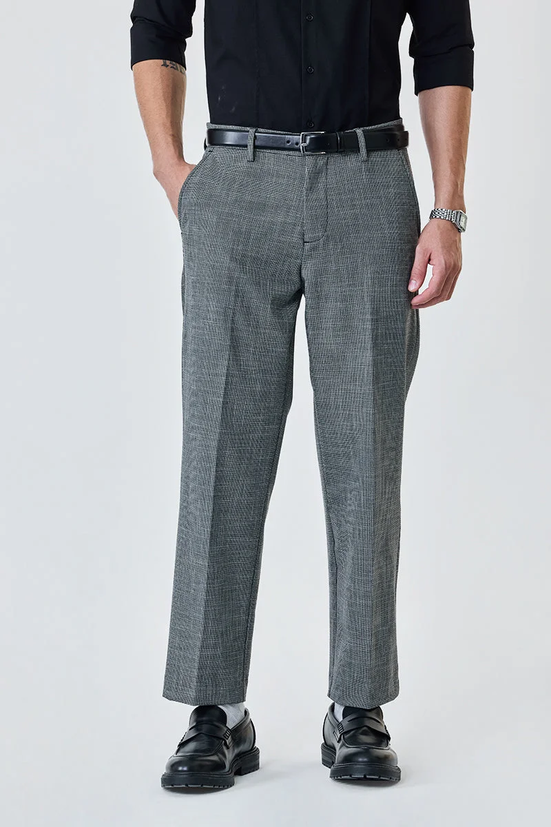 SNITCH Regular Fit Stretch Trousers