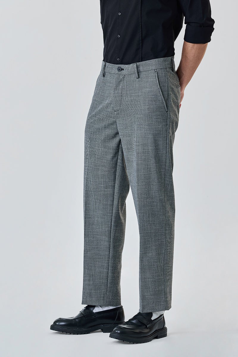 SNITCH Regular Fit Stretch Trousers - Image 3