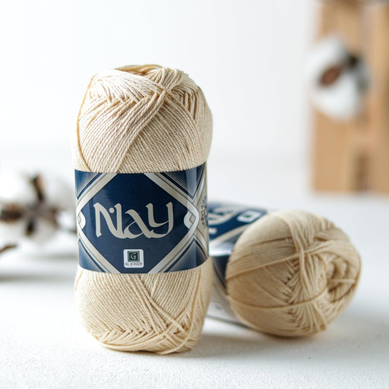 Crochet Yarn Nay 100% Pure Cotton Code 75