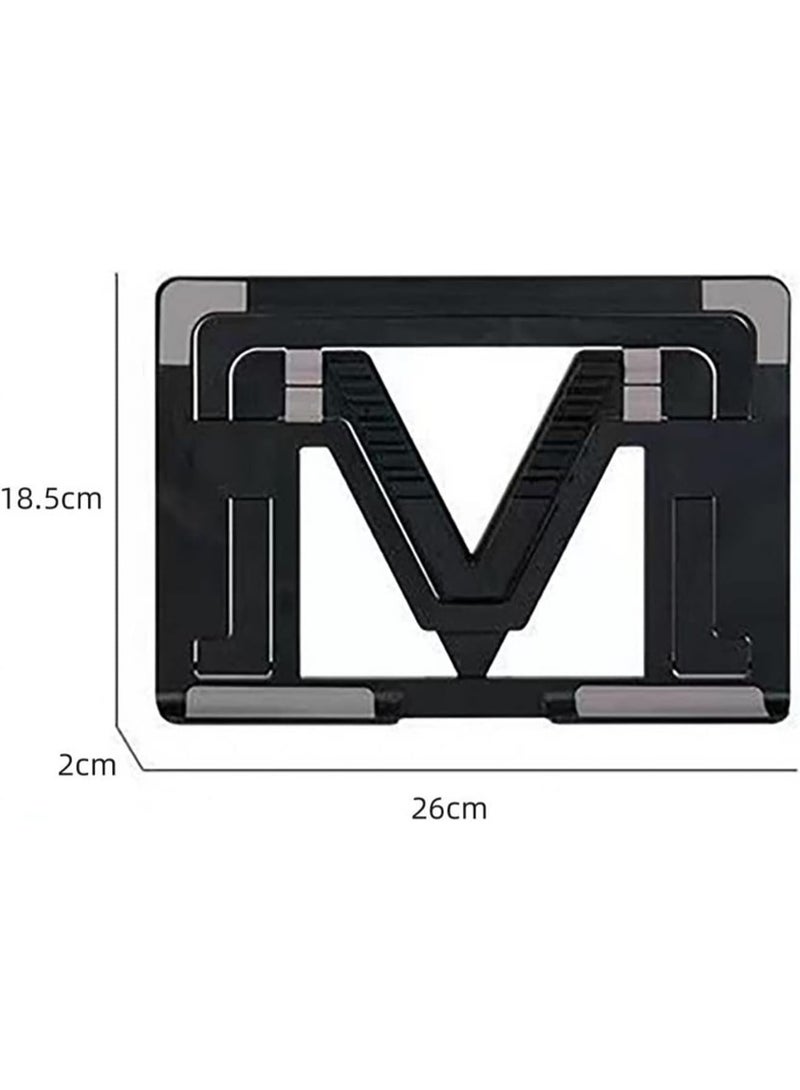 Cooling Pad for Laptop, for Desk Adjustable Folding Universal Laptop Stand Portable Notebook Cooling Rack Tablet Holder for Desk - Image 3