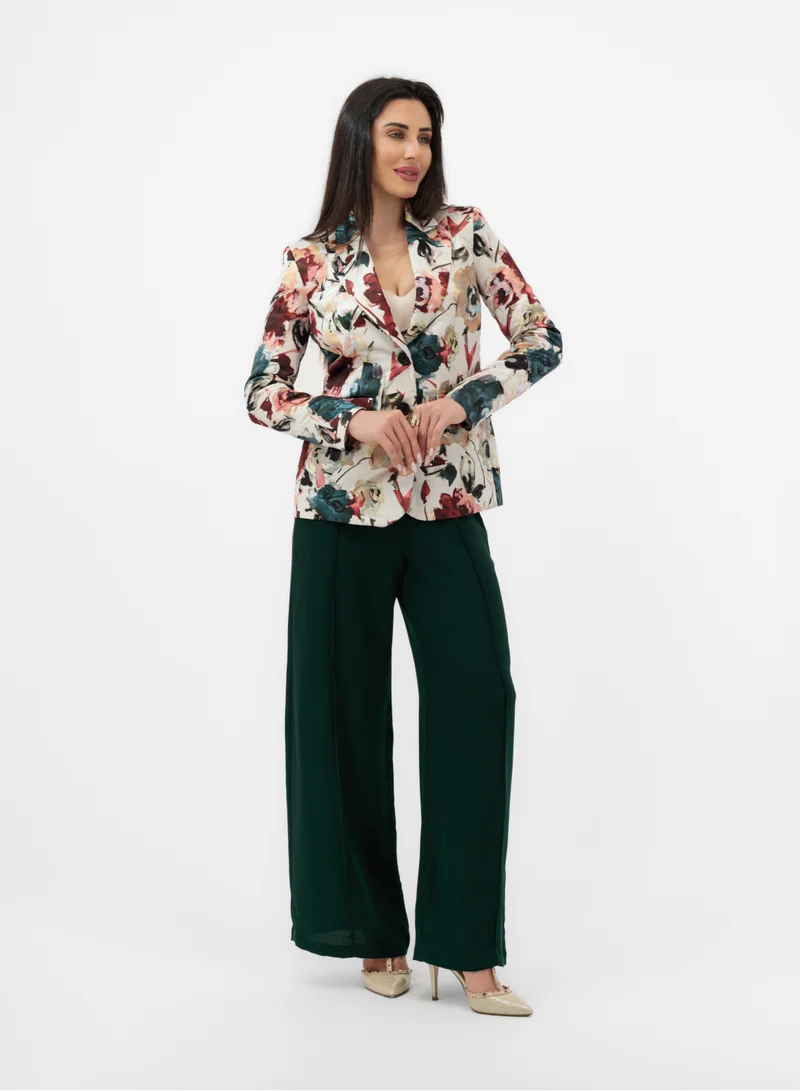 FLORAL BLAZER