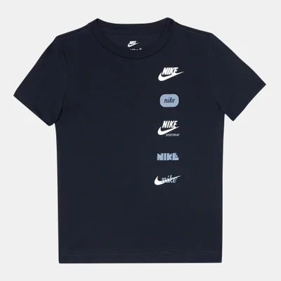 نايكي Kids' Club+ Badge T-Shirt (Babies and Younger Kids)