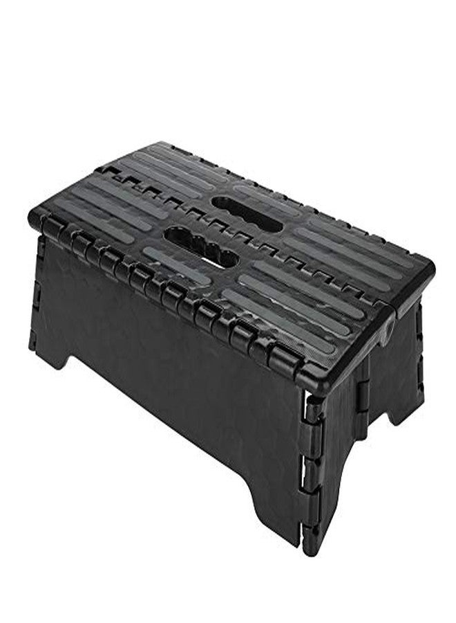 Cocoarm Folding Step Stool Step Stool Holds Up to 300 lb Plastic Foldable Step Stools Non Slip with Carry Handle Collapsible Stool for Kitchen, Bathroom or Bedroom - Image 1
