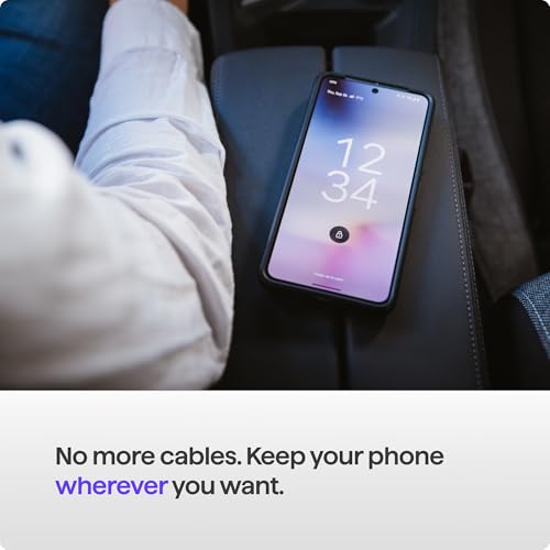AAWireless TWO+ متوافق مع Android Auto و Apple Carplay محول لاسلكي 2 في 1 | اتصال لاسلكي عبر Bluetooth و WiFi | iPhone X+ و Android 11+ | زر متعدد الوظائف | صنع في أوروبا - Image 5