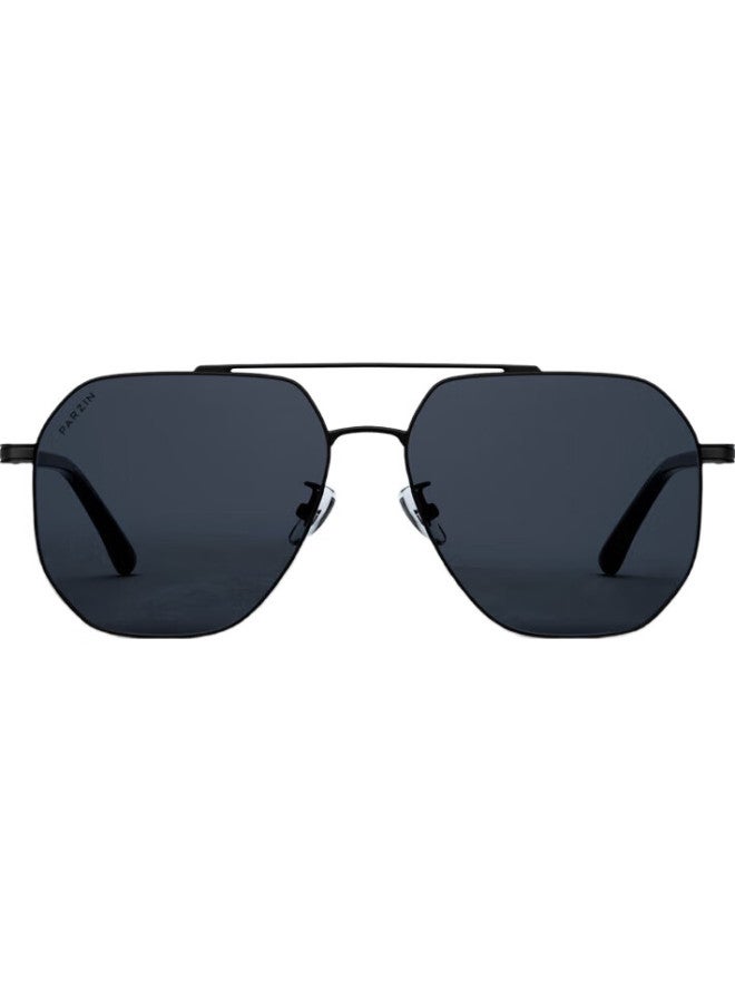 PARZIN Polarized Sunglasses Men Fan Chengcheng Same Style Double Beam Alloy Aviator Driving Sunscreen Driving Sunglasses Men 8357 - Image 3