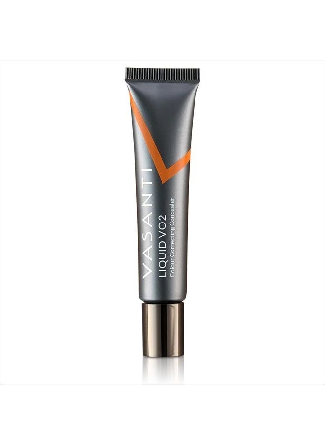 Vasanti Cosmetics - Liquid VO2 Undereye Color Corrector and Concealer by VASANTI - Medium to Deep Skin Tones - Paraben Free, Gluten Free - Look Younger with this Dark Circle Concealer - Image 1