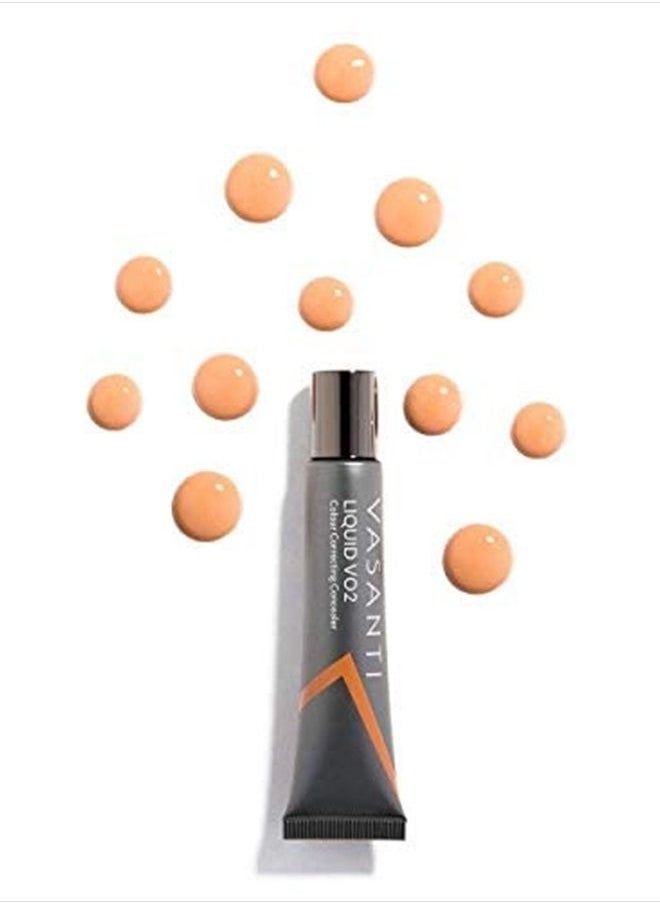 Vasanti Cosmetics - Liquid VO2 Undereye Color Corrector and Concealer by VASANTI - Medium to Deep Skin Tones - Paraben Free, Gluten Free - Look Younger with this Dark Circle Concealer - Image 1