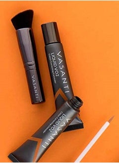 Vasanti Cosmetics Liquid VO2 Undereye Color Corrector and Concealer by VASANTI - Medium to Deep Skin Tones - Paraben Free, Gluten Free - Look Younger with this Dark Circle Concealer  - Image 3