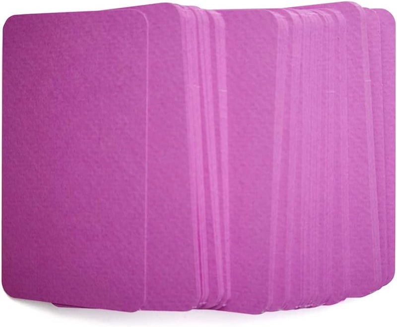 PPAPPAPPIYO 3.5x2 Blank color index cards (100) Paper - Blank (purple) - Image 3