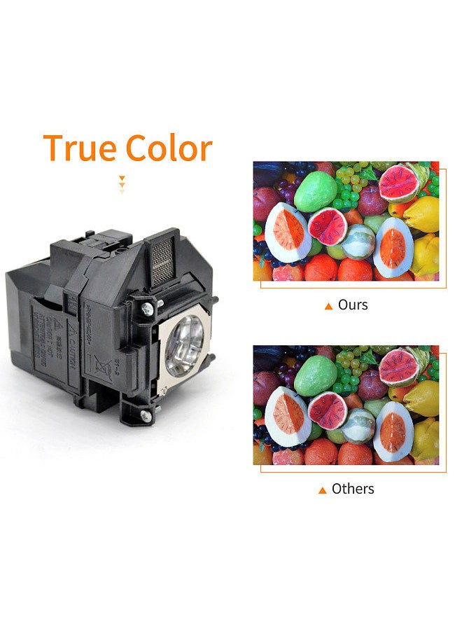 Generic Replacement Projector Lamp Compatible with Epson Powerlift Home Cinema 2100 2150 1060 660 760hd EX9210 EX9220 EX3260 EX5260 EX7260 X39 W39 S39 109W V13H010L96 Lamp Bulb Replacement  - Image 3