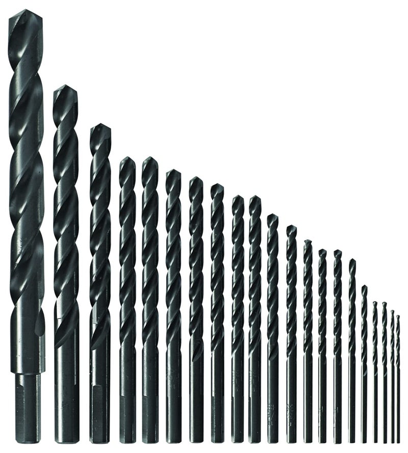 BOSCH BL21A 21-Piece Assorted Set Black Oxide Metal Drill Bits with Included Case for Applications in Light-Gauge Metal, Wood, Plastic - Image 2