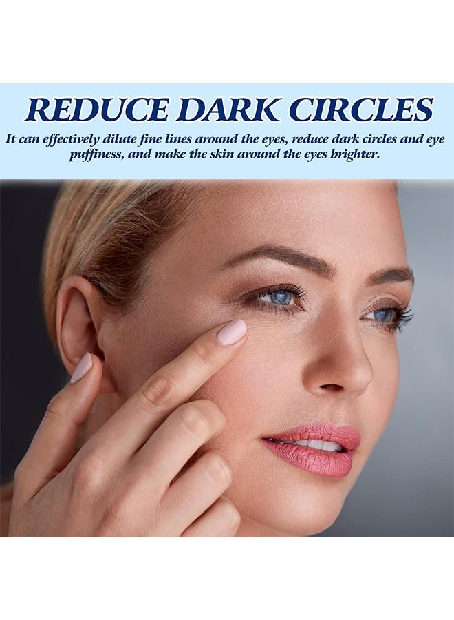 EELHOE Dissolving Microneedle Patches,Microglow Eye Patches,Anti Wrinkle Patches,Dissolving Microneedle Wrinkle Patches,Microglow Patches with Hyaluronic Acid & Collagen,under Eye Patches，6 Pieces - Image 2