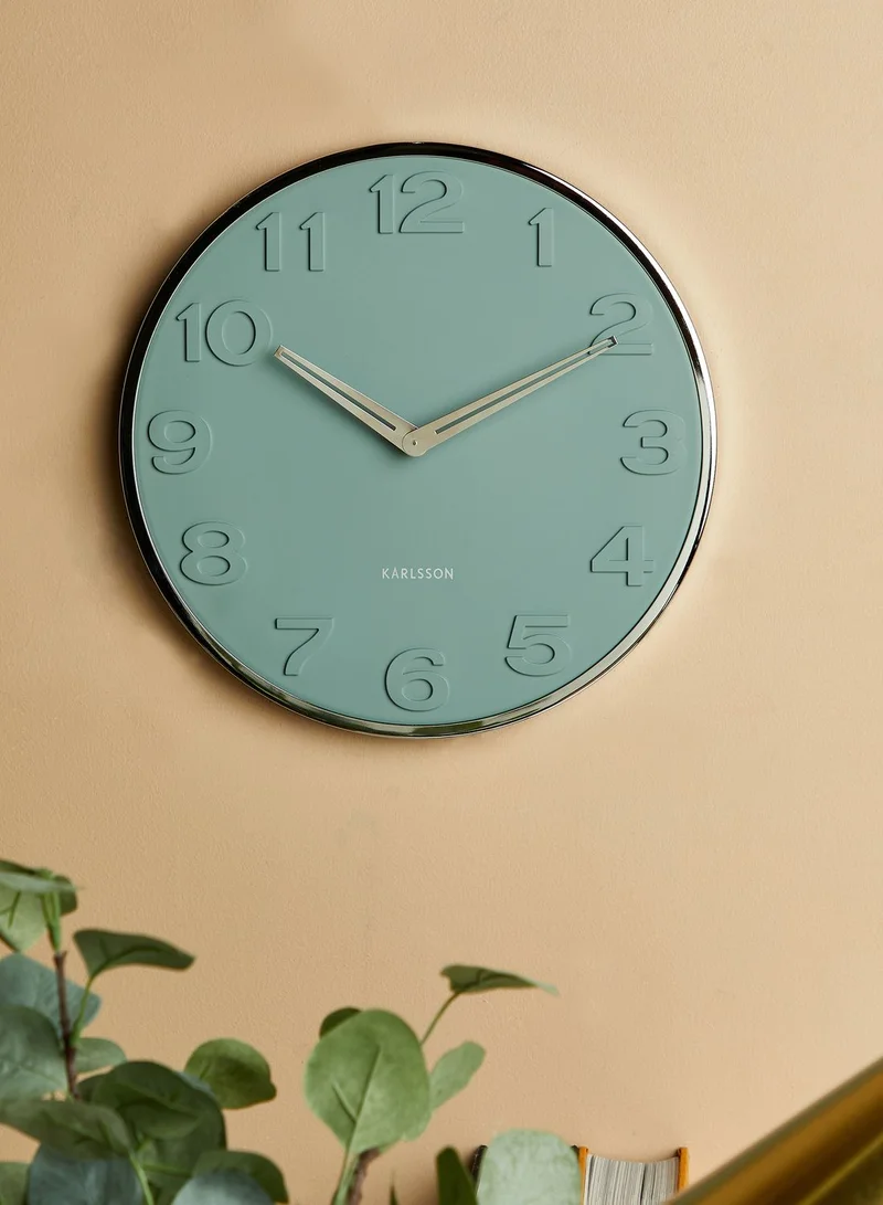 Karlsson Green Wall Clock