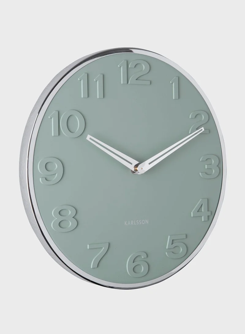 Karlsson Green Wall Clock