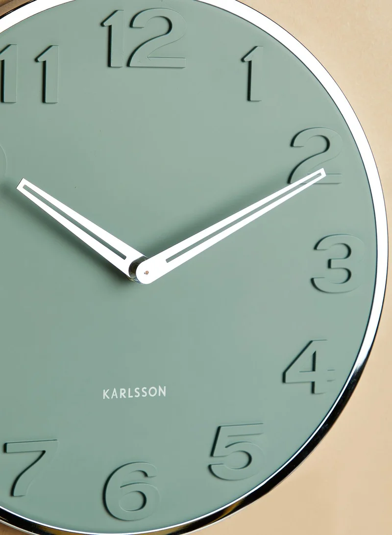 Karlsson Green Wall Clock