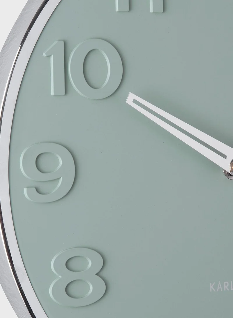 Karlsson Green Wall Clock