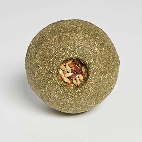Kaytee Timothy Roll 'n' Toss Toy and Treat for Pet Rabbits, Guinea Pigs, and Chinchillas - Image 3