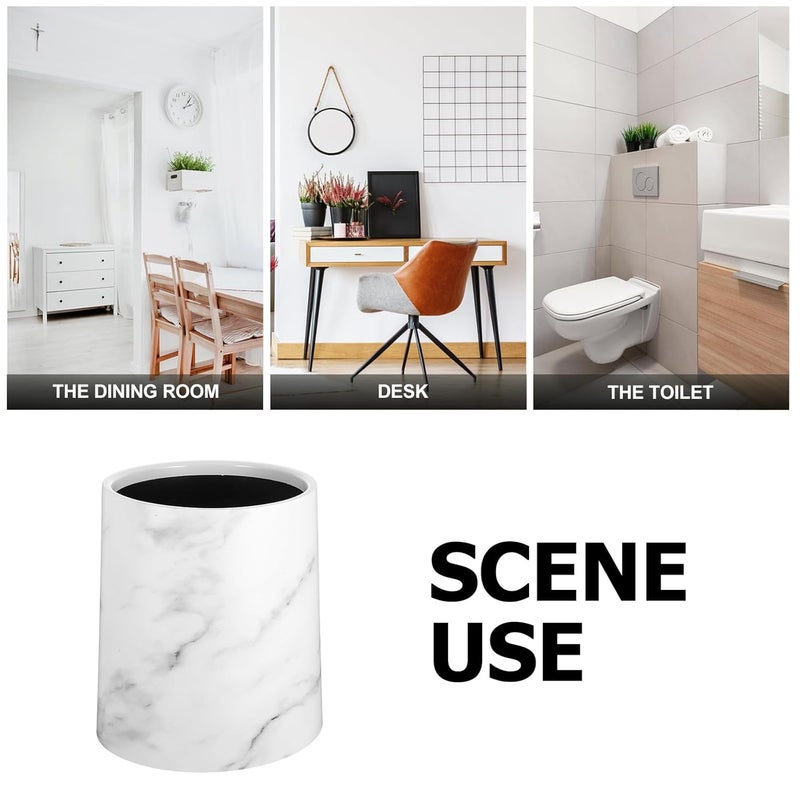 KSA market popular practical build ABOOFAN Marble Pattern 8l Trash Can Plastic Waste Bin Garbage Container for Bathroom Kitchen Living Room Office Home Use Year round in stock Cost saving user oriented build All-item unified delivery Individual & group usable Single & bulk storage compatible Foldable Trusted all-purpose quality Carefully engineered build Full village delivery cover Water rust proof In-Kingdom stored commodity Freeze crack proof Practical design alternatives Processed natural substance Budget global standard quality Longevity optimized build Light sturdy raw material Global trendy simple build Global flexible assemble picks Bulk order available stock Varied dimensions Tiered cost purchase alternatives Chemical free All preference matching build - Image 3