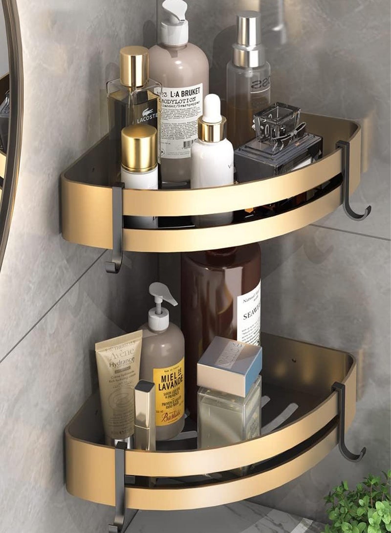 MONOGUE 3PCS Bathroom Accessories Bath Hardware Set  Towel Rack Double Toilet Brush Wall Hanging Basket. - Image 4