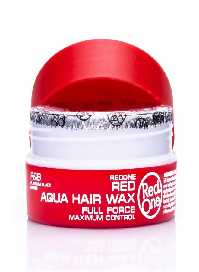 Redone Hair Wax Red 150ml | Ultra Hold & Maximum Control | High Shine Styling Wax for Men & Women | Edge Control & Non-Sticky Finish | Strawberry Scent | Professional Barber Hair - Image 4