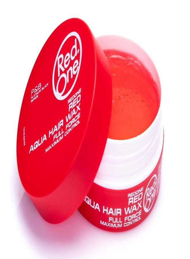 Redone Hair Wax Red 150ml | Ultra Hold & Maximum Control | High Shine Styling Wax for Men & Women | Edge Control & Non-Sticky Finish | Strawberry Scent | Professional Barber Hair - Image 5