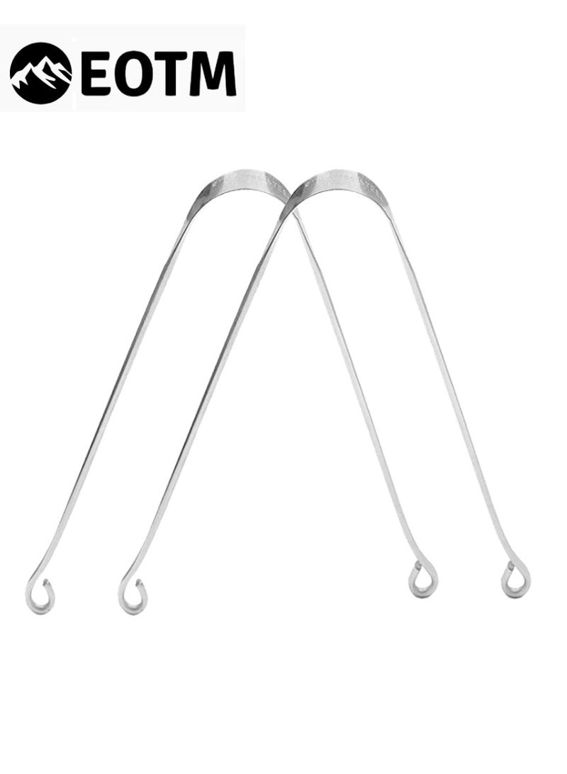 EOTM Pack Of 2 Flexible Oral Hygiene Tongue Scraper Cleaner For Adults - Image 1