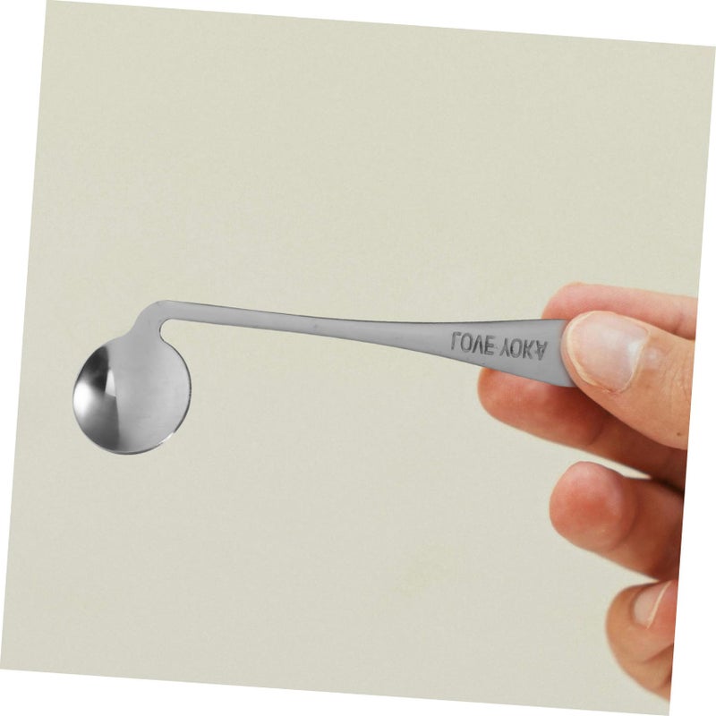 Angled Spoons and Curved Fork Silverware Set for Elderly Practical Feeding Tableware - Image 5