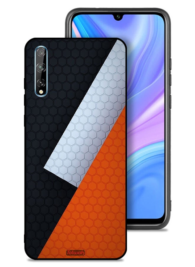 Tolwak Huawei Y8p Protective Case Cover Pattern - Image 1