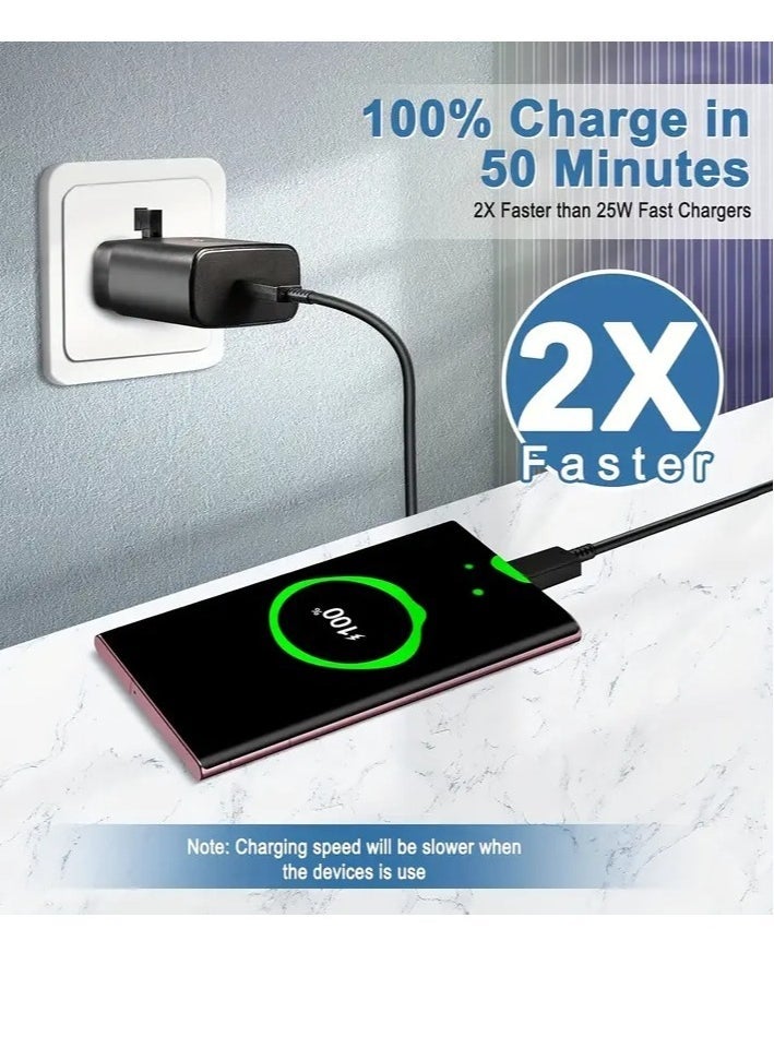 Samsung Super Fast Charger - 45W USB-C PD GaN Charger for S24, S23, S22, Note10 - Image 2