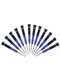 Generic 12 in 1 Magnetic Pentalobe Screwdriver Set P2 P5 Triwing Torx T2 T4 T5 T6 T8 Flathead Phillips Screwdrivers Repair Kit for iPhone 13/ 12 MacBook iPod iTouch phone tablet laptop  - Image 2