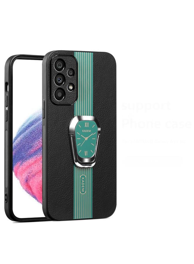 S-TOP Case For Samsung Galaxy A53 Magnetic Litchi Leather Back Phone Case with Holder - Image 1